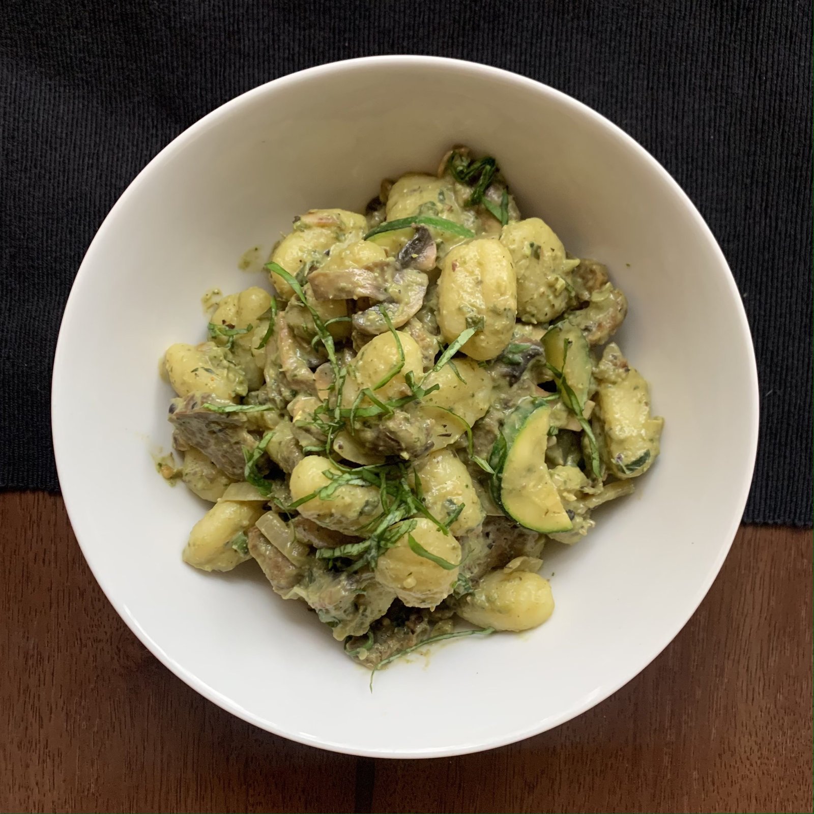 Creamy Vegan Mushroom Gnocchi