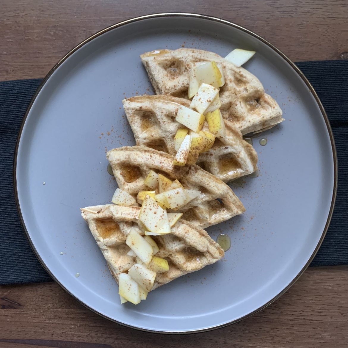 High Protein Vegan Waffles